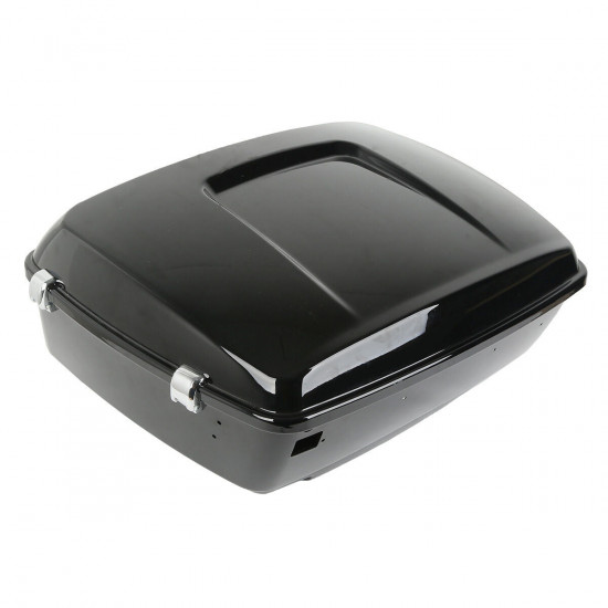 USA ONLY 13.7" King Vivid Black Pack Motorcycle Trunk For Harley Davidson Touring 2014-Later