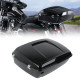 USA ONLY 13.7" King Vivid Black Pack Motorcycle Trunk For Harley Davidson Touring 2014-Later