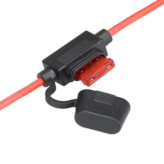 16agw 12v adapter plug clip-on car cigarette lighter socket adapter 10 feet extension cord