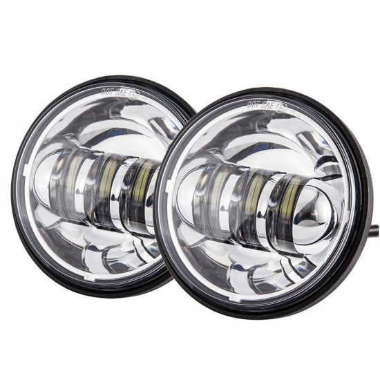 7" led headlight + 4.5" fog passing lights with bracket ring