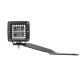 3" rgb halo square led work light with bracket for 2014-later toyota 4runner