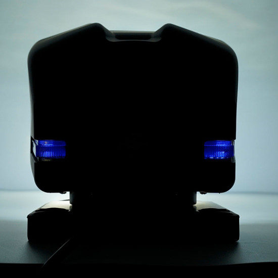 360° led remote controlled search spotlight with blue backlights for off-road