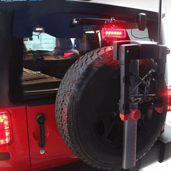 smoked 3rd led replacement brake light for 07-18 jeep wrangler