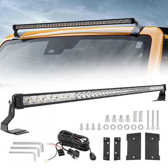 42 inch 200w led light bar spot & flood beam combo for bronco