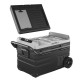 45l portable app control car refrigerator freezer with wheel for outdoor