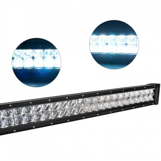 52" rgbw led light bar & 2 rgb pods & all brackets for 2018-later jeep wrangler jl jlu