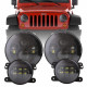 60w 7" round cree led projector headlights & 4'' 30w cree power fog lamps