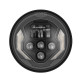 lightning style 7'' led headlights with white drl & amber turn signals for 1997-later jeep wrangler