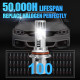 suparee 9004/hb1 led headlight bulbs 6500k white super bright