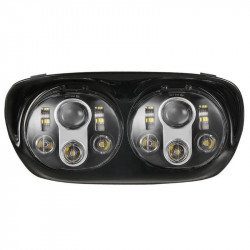 90w dual led headlight assembly for road glide