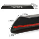 matte black front grill & led 4Runner raptor lights combo for 2014-later toyota 4runner