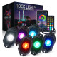 trophy series rgb + pure white led rock lights with bluetooth and remote control