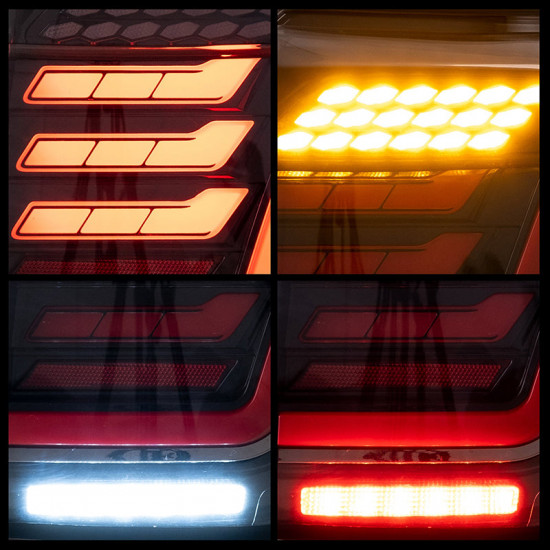 led rear tail lights for 2014-2021 toyota 4runner