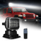 high power 50w 360° search light remote controlled offroad led spotlights work lights