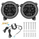 all-in-one 9" led rgbw headlights & rgbw fog lights for 2018+ jeep jl and jt