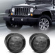 smoked amber led front turn signal lights for jeep wrangler