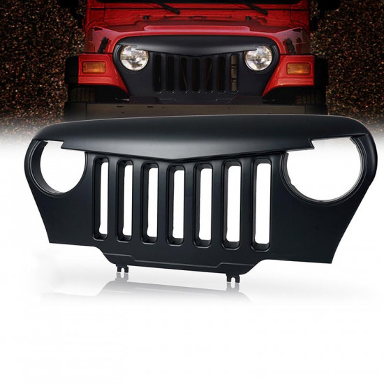 angry bird grille for jeep wrangler tj 1997-2006