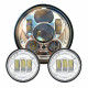 5.75 inch projector led headlight & 4.5 inch passing lights