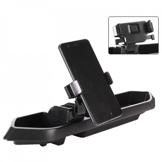 dash tray mount phone holder for jeep wrangler jl jlu 2018 2019 (reuse factory screws)