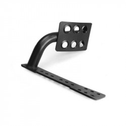 dead pedal left side foot rest for jeep wrangler jk 07+