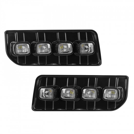 4 eyes led fog lamp drl & sequential turn signals for 2014-later toyota 4runner