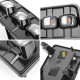 4 eyes led fog lamp drl & sequential turn signals for 2014-later toyota 4runner