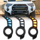 fog light brackets with tri-color lighting for 2014-later toyota 4runner