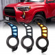 fog light brackets with tri-color lighting for 2014-later toyota 4runner