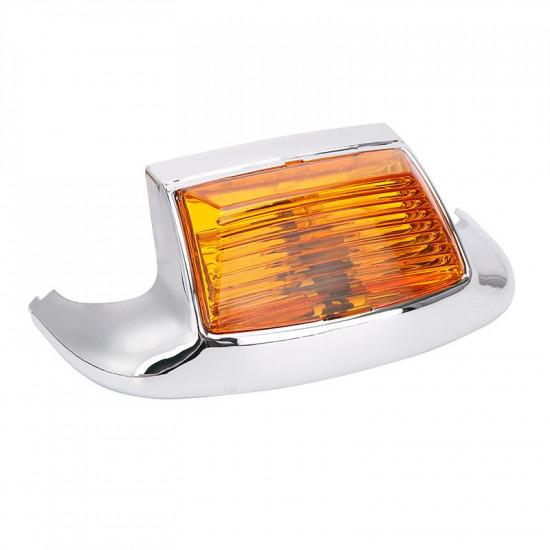 front amber fender tip light for 1980-2008 harley davidson