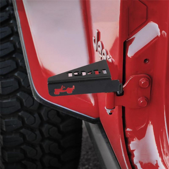 front foot pegs with 1941 for 2007-later wrangler jk jku jl jlu jt tj(without doors)