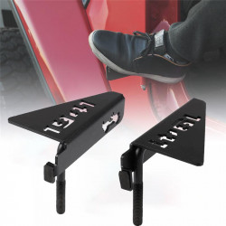 front Jeep foot pegs with 1941 for 2007-later wrangler jk jku jl jlu jt tj(without doors)