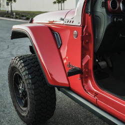 front foot pegs with u.s. flag for 2018-2019 jeep wrangler jl