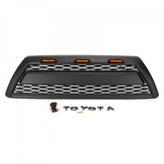 front grill with raptor lights combo for 2006-2009 toyota 4runner