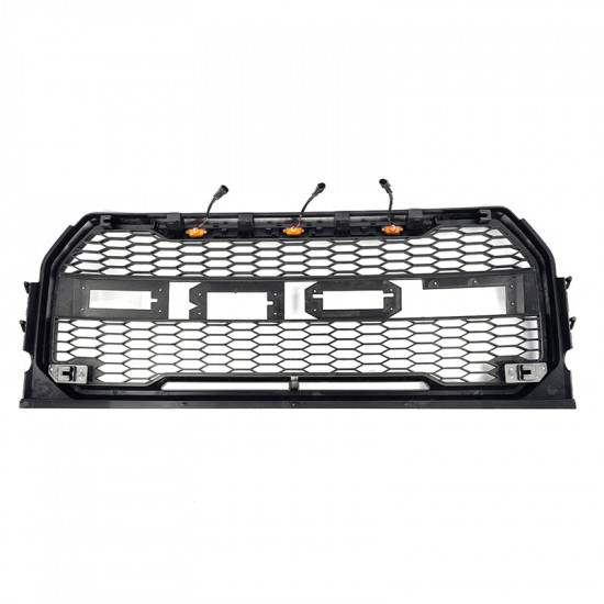 front grill with led raptor lights combo for ford f150 2015-2017