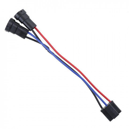 h4 to h9/h11 wire harness adapter for dual beam headlights