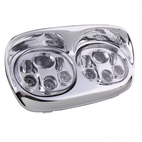 90w dual led headlights for road glide 2004-2013