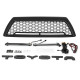 honeycomb grille with led light bar for 2006-2009 toyota 4runner