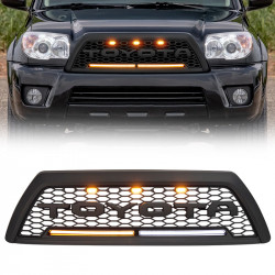 honeycomb grille with led light bar for 2006-2009 toyota 4runner