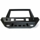 usa only iguana series front bumper w/ winch plate for 07-18 jeep wrangler