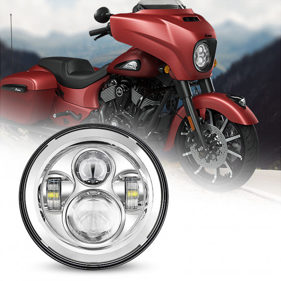 indian motorcycle 7 inch cree led projector headlight