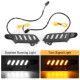 front led side marker headlight daytime running lights with sequential turn signals for 2016-later toyota tacoma