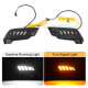 led daytime running light headlight side lamp for 2012-2015 toyota tacoma