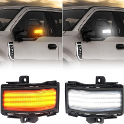 led switching side by side mirror lights for 2017-2020 ford f150 f250 f350 f450 f550 super duty