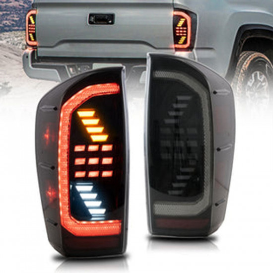 led tail lights assembly for 2016-2023 toyota tacoma