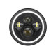 7" led headlights with rgb halo angel eye app or remote control for 1997-later jeep wrangler