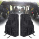 rear roll bar jeep storage bags with with multi-pockets & organizers for 1997-2023 jeep wrangler bag jk jl tj lj