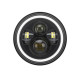 newest 7" led headlights with rgb halo angel eye app or remote control for motorcycle