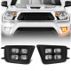 roxmad 4 eyes style led fog lights with amber turn signal lights for 2012-2015 toyota tacoma