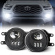 roxmad black led fog lights for 2016-later toyota tacoma