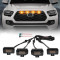 roxmad front amber/white led grille/raptor lights kit for 2020-later oem trd off road & trd sport toyota tacoma